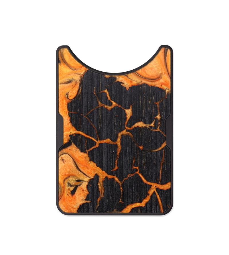 Alloy Wood+Resin Wallet - Tenisha (Lava, 625143)