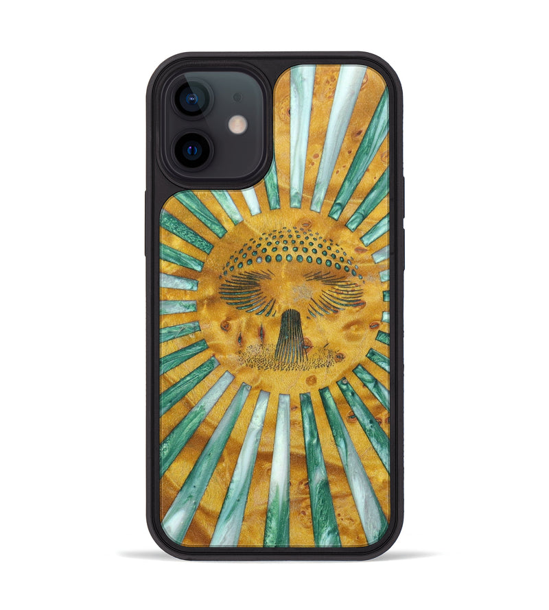 iPhone 12 mini Wood+Resin Phone Case - Staci (Retro, 636242)