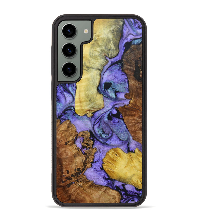 Galaxy S23 Plus Wood+Resin Phone Case - Dhruv (Mosaic, 630664)