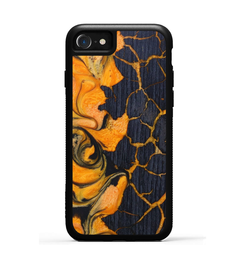 iPhone SE Wood+Resin Phone Case - Rosalind (Lava, 624950)