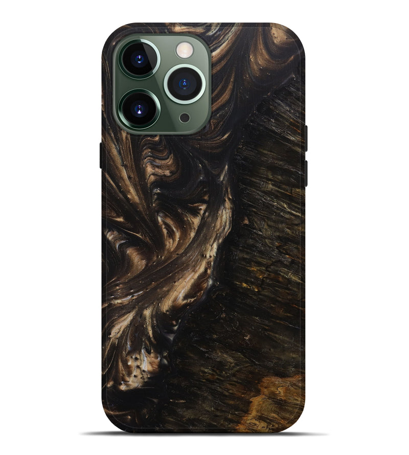 iPhone 13 Pro Max Wood+Resin Live Edge Phone Case - Ariana (Artist Pick, 637187)