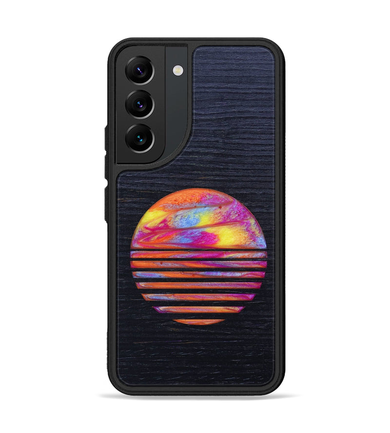 Galaxy S22 Wood+Resin Phone Case - Sallie (Retro, 634732)