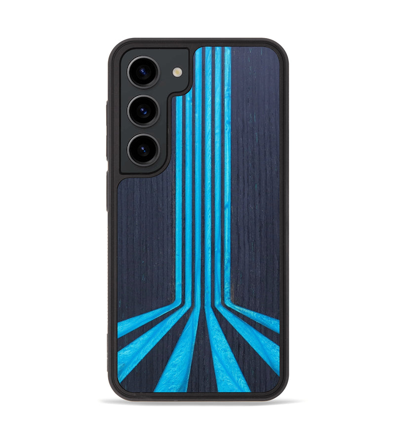 Galaxy S23 Wood+Resin Phone Case - Harlene (Retro, 634087)