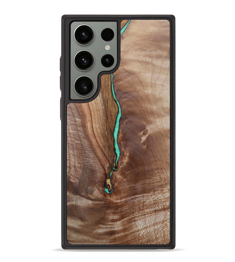 Galaxy S23 Ultra Wood+Resin Phone Case - Trystan (Artist Pick, 626124)
