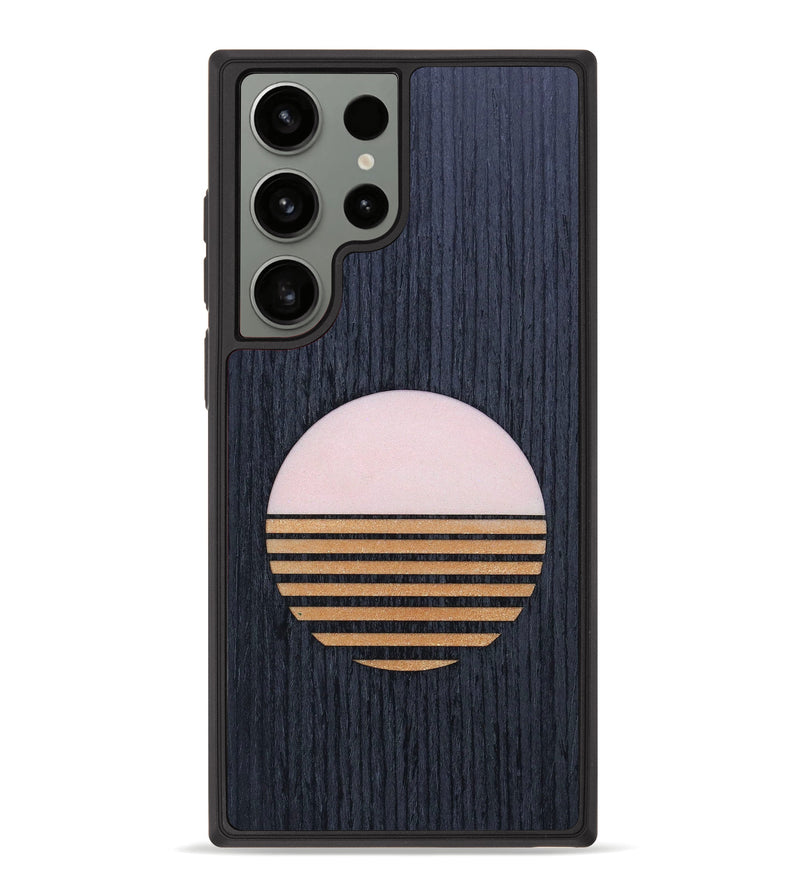 Galaxy S23 Ultra Wood+Resin Phone Case - Melinda (Retro, 634802)