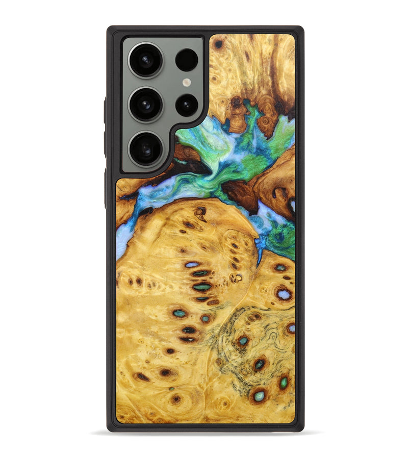 Galaxy S23 Ultra Wood+Resin Phone Case - Chloe (Buckeye Burl, 635468)