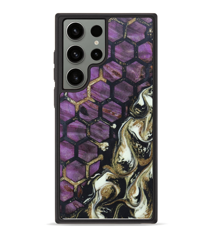 Galaxy S23 Ultra Wood+Resin Phone Case - Irma (Pattern, 625268)
