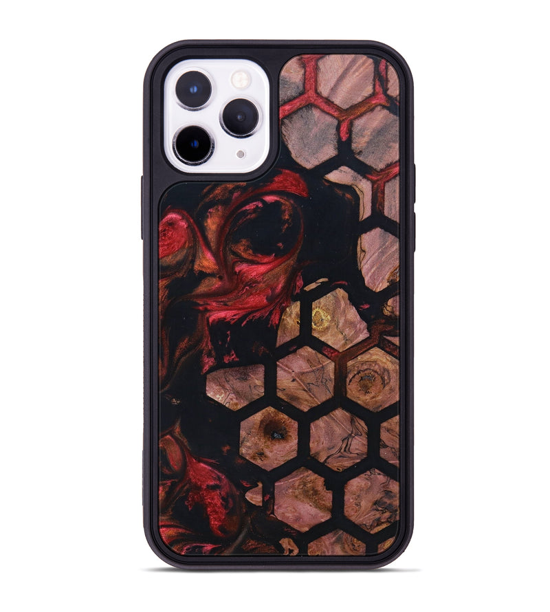iPhone 11 Pro Wood+Resin Phone Case - Sidney (Lava, 626121)