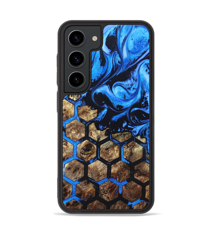 Galaxy S23 Wood+Resin Phone Case - Vivianna (Pattern, 628403)