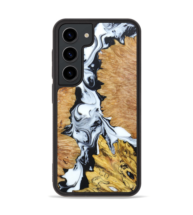 Galaxy S23 Wood+Resin Phone Case - Eliana (Mosaic, 638403)
