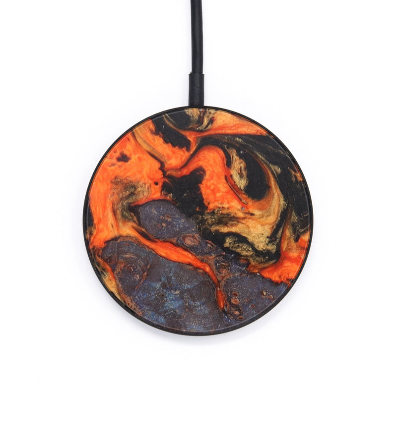Circle Wood+Resin Wireless Charger - Garry (Lava, 625102)