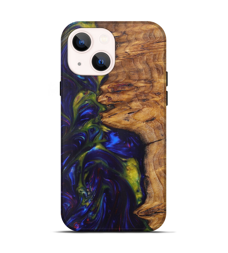 iPhone 14 Wood+Resin Live Edge Phone Case - Carmen (Artist Pick, 605699)