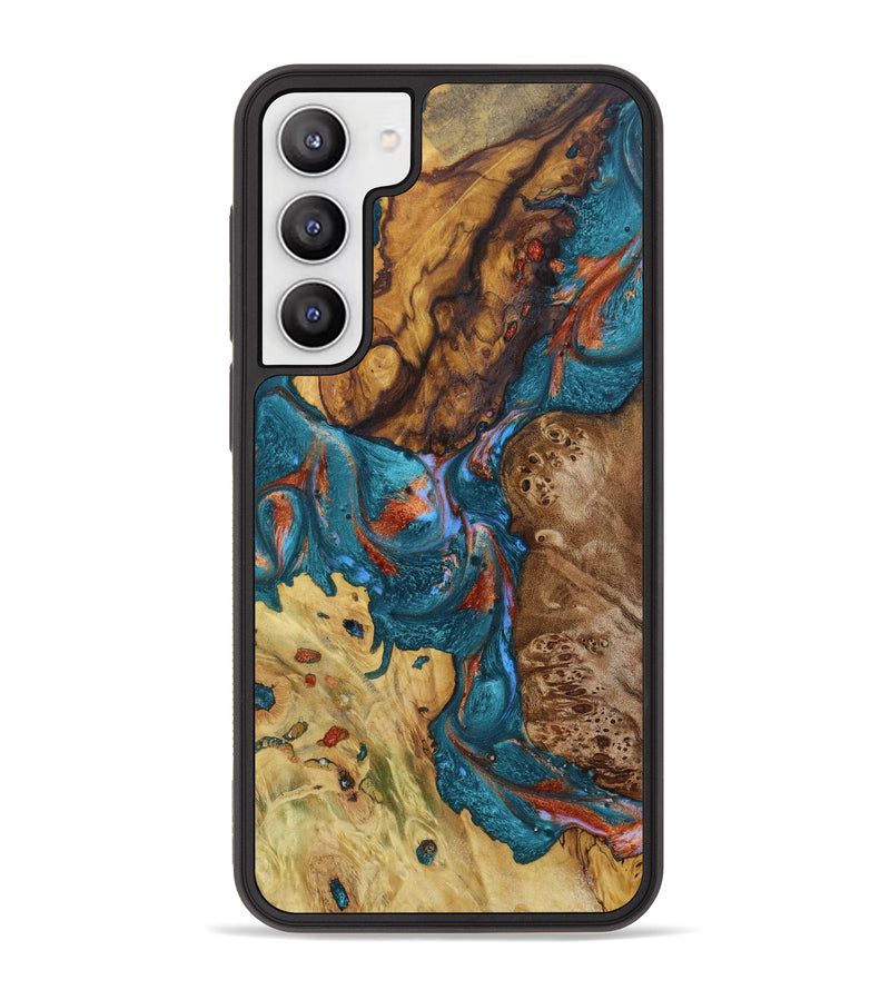 Galaxy S23 Plus Wood+Resin Phone Case - Kassie (Mosaic, 621749)