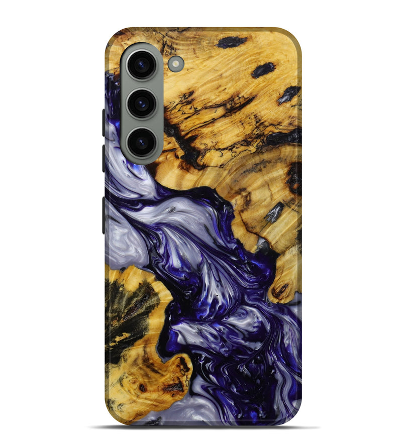 Galaxy S23 Plus Wood+Resin Live Edge Phone Case - Luna (Artist Pick, 644318)