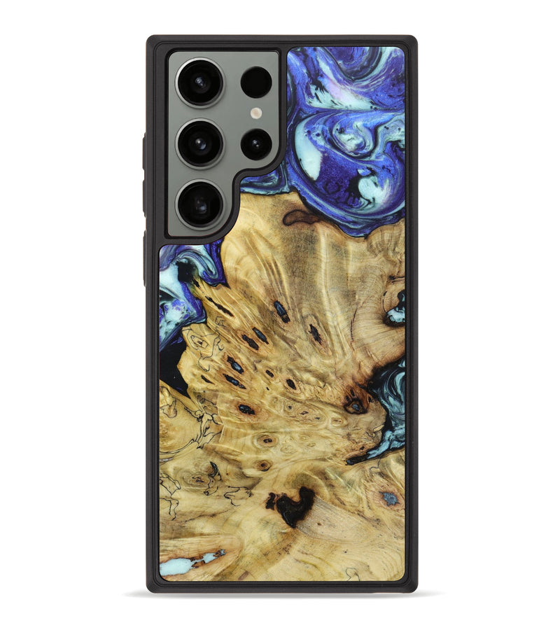 Galaxy S23 Ultra Wood+Resin Phone Case - Callahan (Purple, 622212)