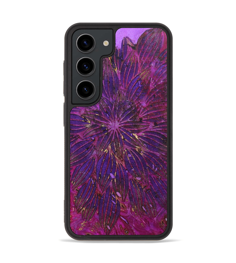 Galaxy S23 Wood+Resin Phone Case - Kathleen (Pattern, 629189)