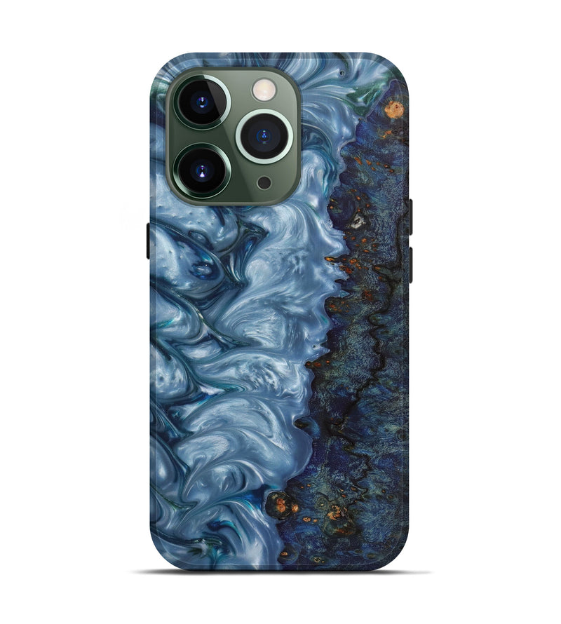 iPhone 13 Pro Wood+Resin Live Edge Phone Case - Cale (Artist Pick, 628985)
