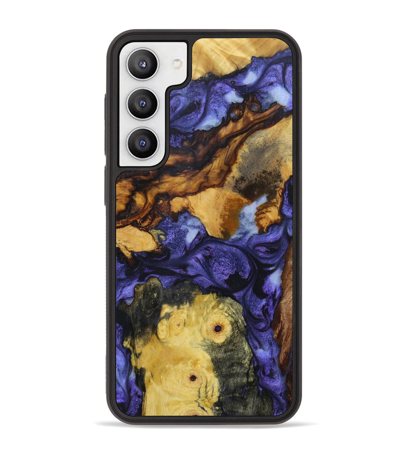 Galaxy S23 Plus Wood+Resin Phone Case - Braylee (Mosaic, 621285)