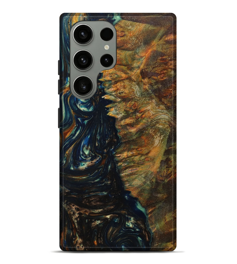 Galaxy S23 Ultra Wood+Resin Live Edge Phone Case - Peggy (Artist Pick, 630444)