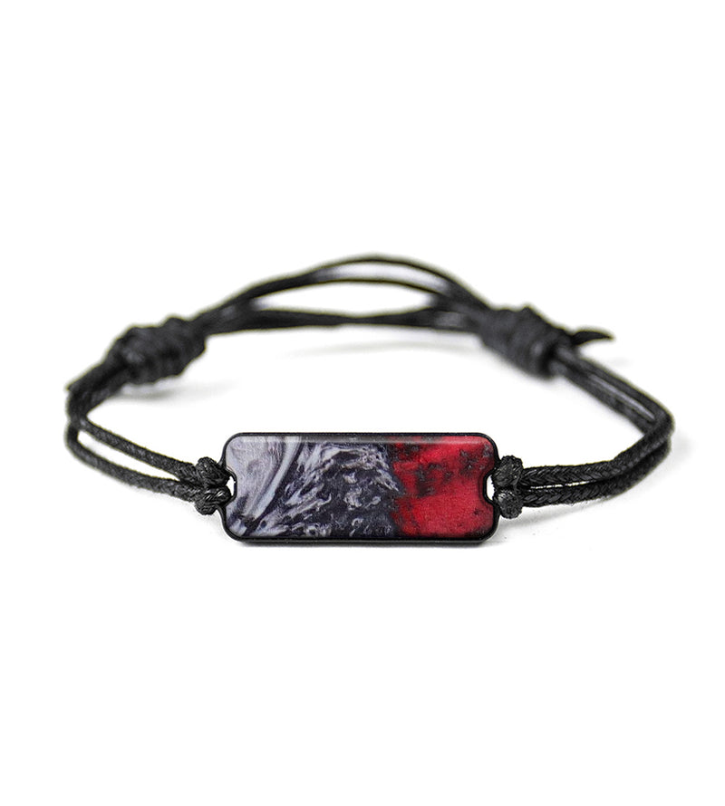 Classic Wood+Resin Bracelet - Colton (Black & White, 647993)