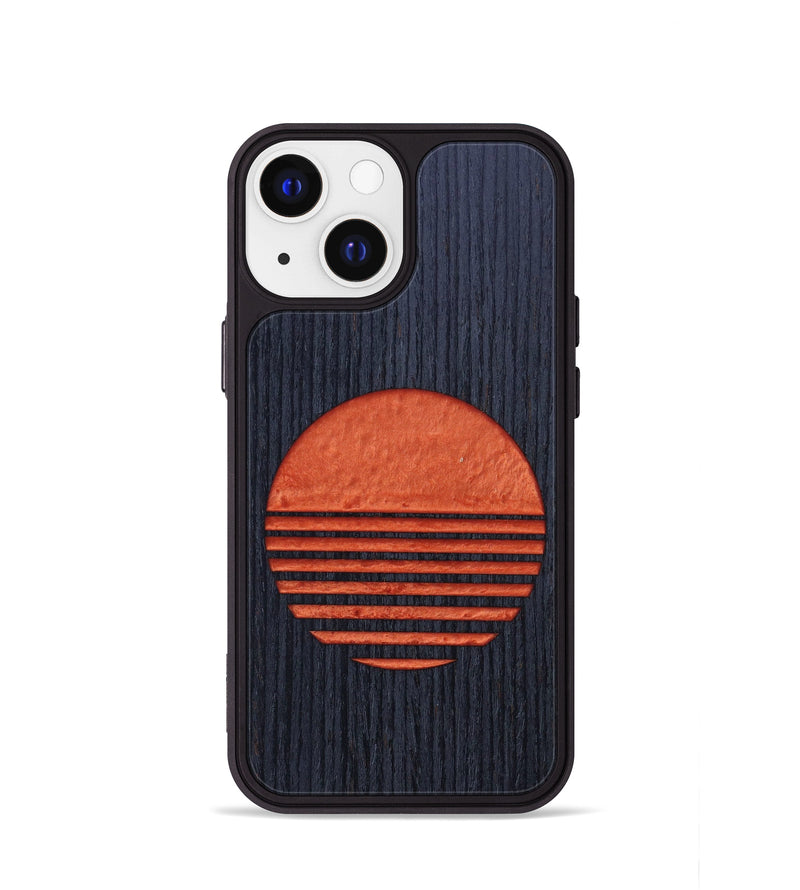 iPhone 13 mini Wood+Resin Phone Case - Harry (Retro, 634851)