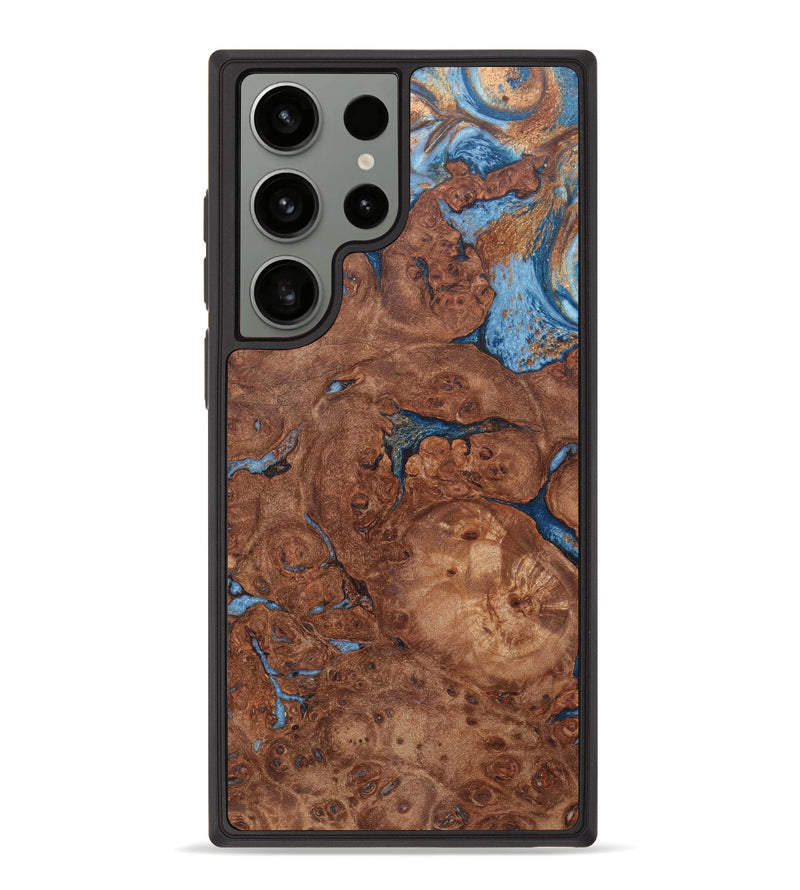 Galaxy S23 Ultra Wood+Resin Phone Case - Gerry (Maple Burl, 626241)