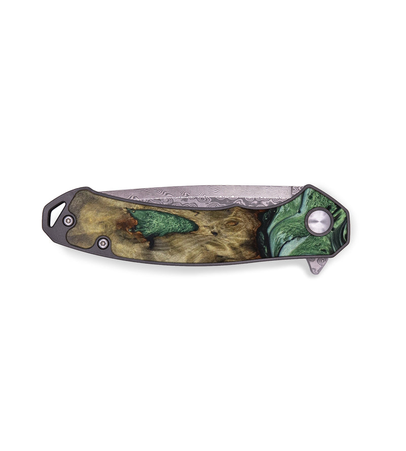EDC Wood+Resin Pocket Knife - Odin (Artist Pick, 640343)