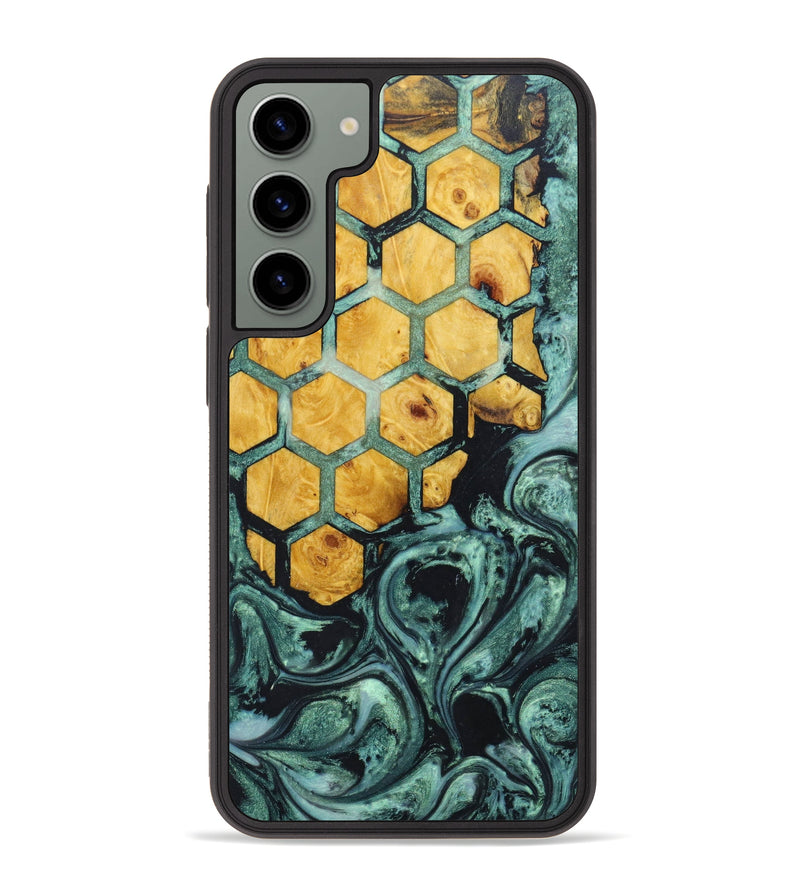 Galaxy S23 Plus Wood+Resin Phone Case - Arlo (Pattern, 638896)