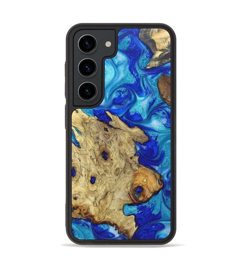 Galaxy S23 Wood+Resin Phone Case - Alissa (Mosaic, 627358)