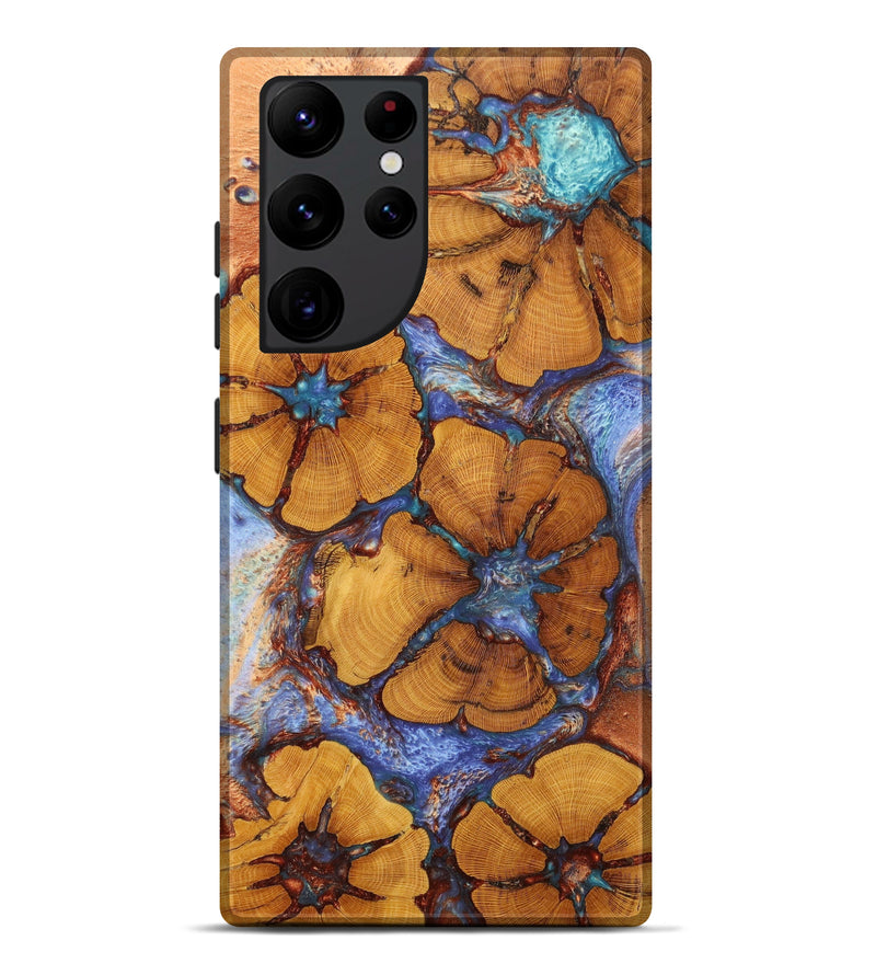 Galaxy S22 Ultra Wood+Resin Live Edge Phone Case - Roosevelt (Artist Pick, 637742)