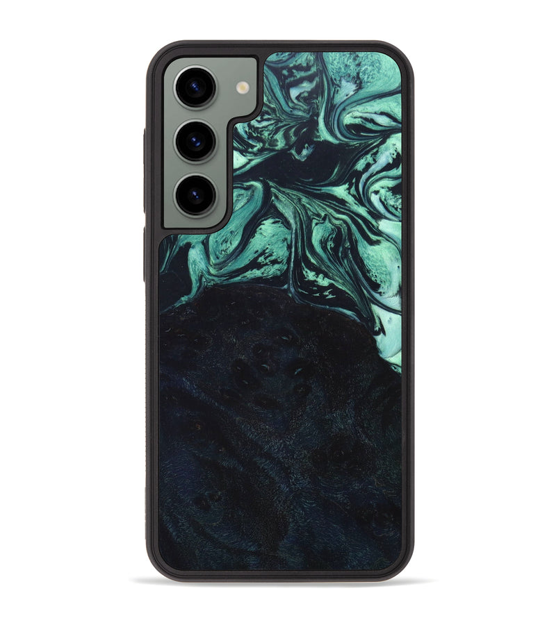 Galaxy S23 Plus Wood+Resin Phone Case - Willow (Galaxy, 637810)