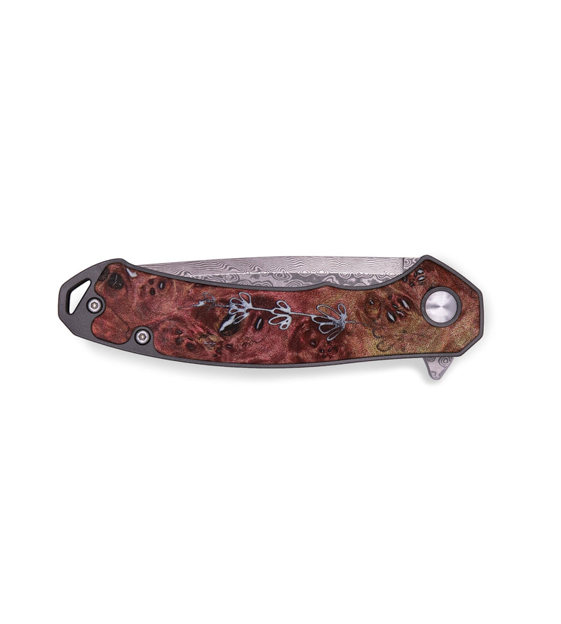 EDC Wood+Resin Pocket Knife - Liliana (Spring, 640628)