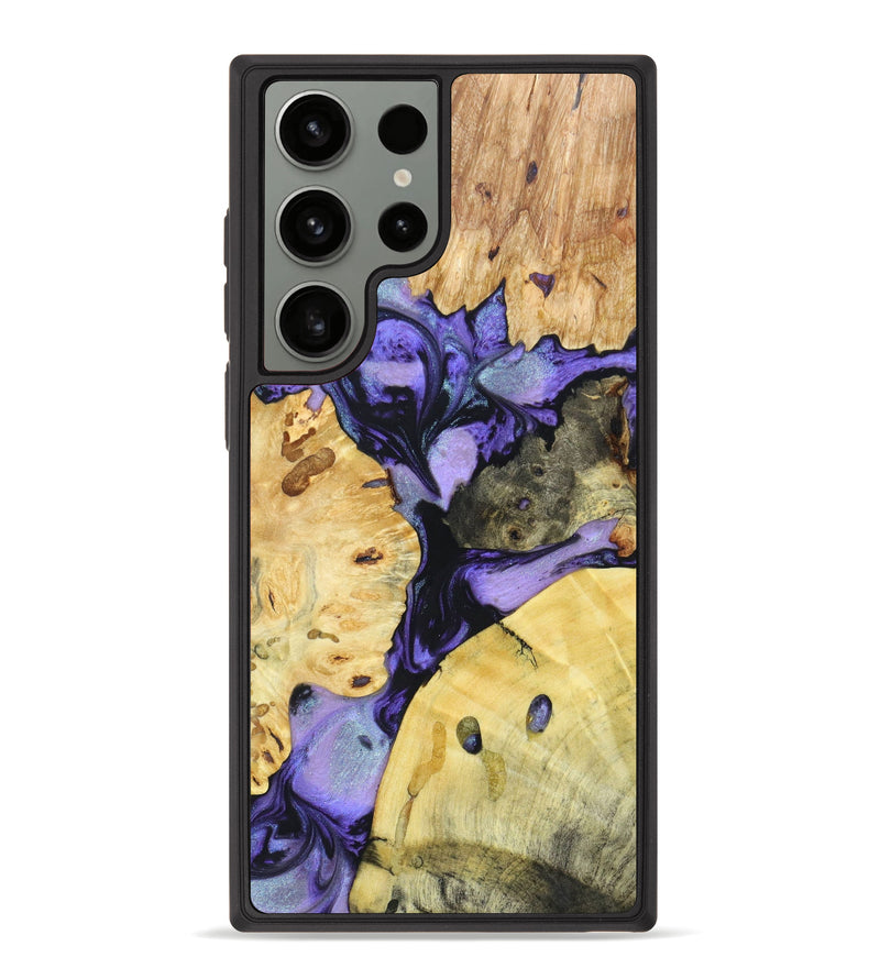 Galaxy S23 Ultra Wood+Resin Phone Case - Ned (Mosaic, 630645)