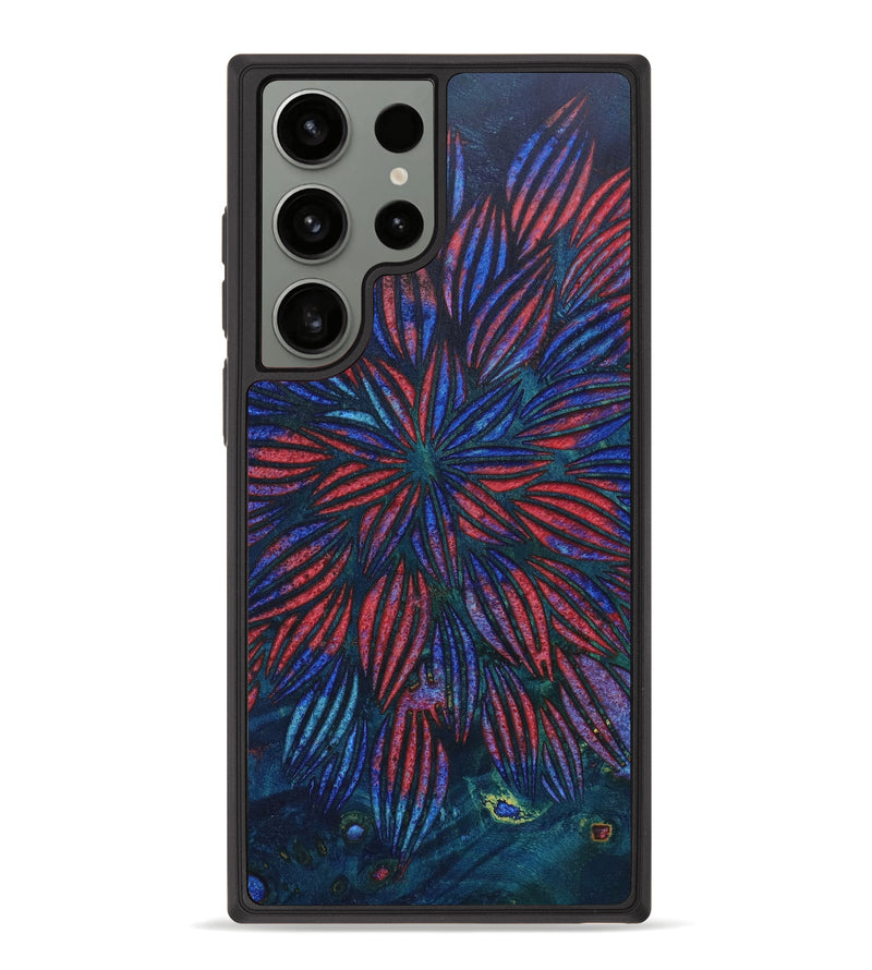 Galaxy S23 Ultra Wood+Resin Phone Case - Emani (Pattern, 631926)