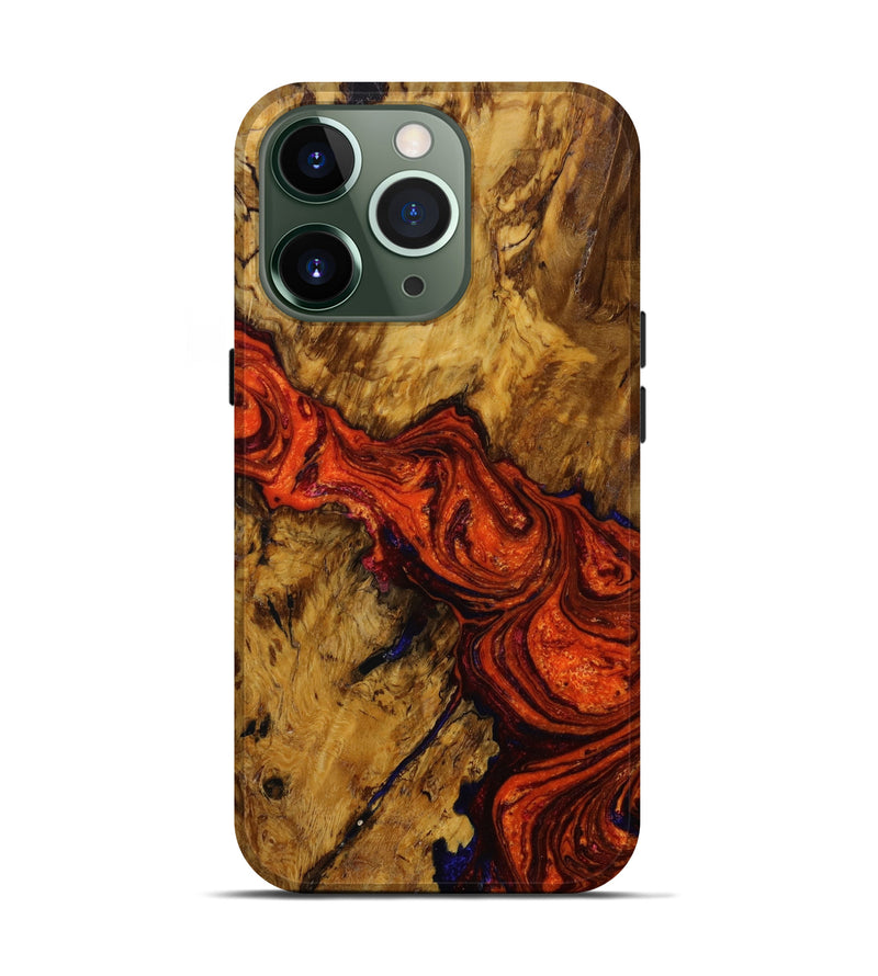iPhone 13 Pro Wood+Resin Live Edge Phone Case - Fabian (Artist Pick, 646742)