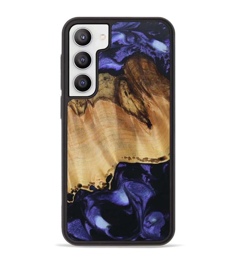 Galaxy S23 Plus Wood+Resin Phone Case - Major (Purple, 621363)