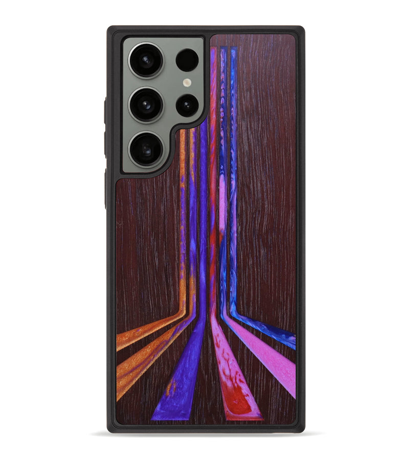 Galaxy S23 Ultra Wood+Resin Phone Case - Arlene (Retro, 634740)