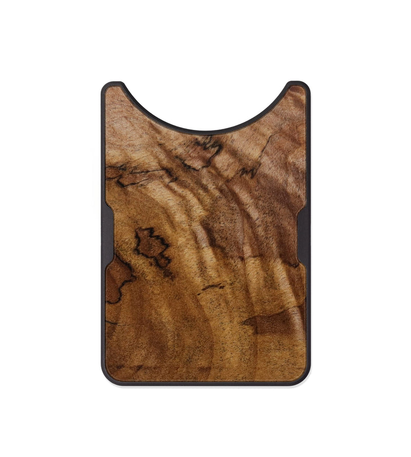 Alloy Burl Wood Wallet - Wilma (Wood Burl, 643419)