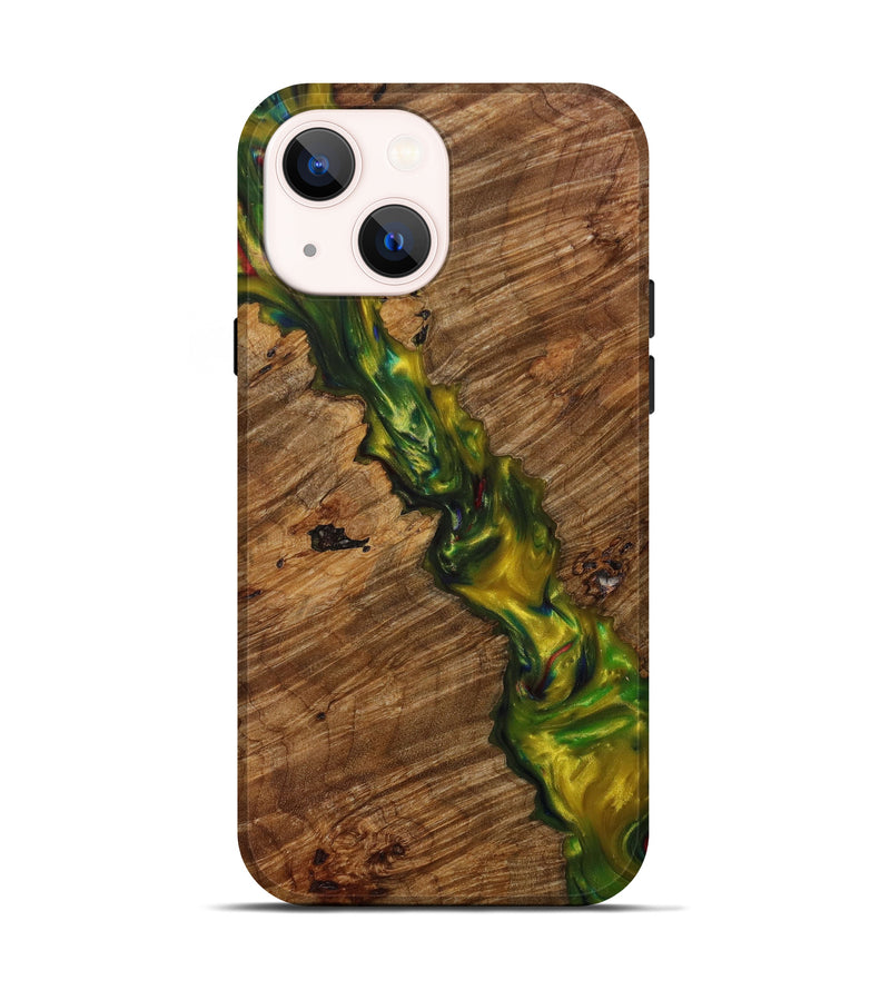 iPhone 13 Wood+Resin Live Edge Phone Case - Wendell (Artist Pick, 613945)