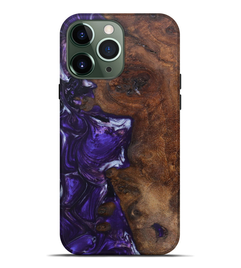 iPhone 13 Pro Max Wood+Resin Live Edge Phone Case - Tinsley (Artist Pick, 616959)