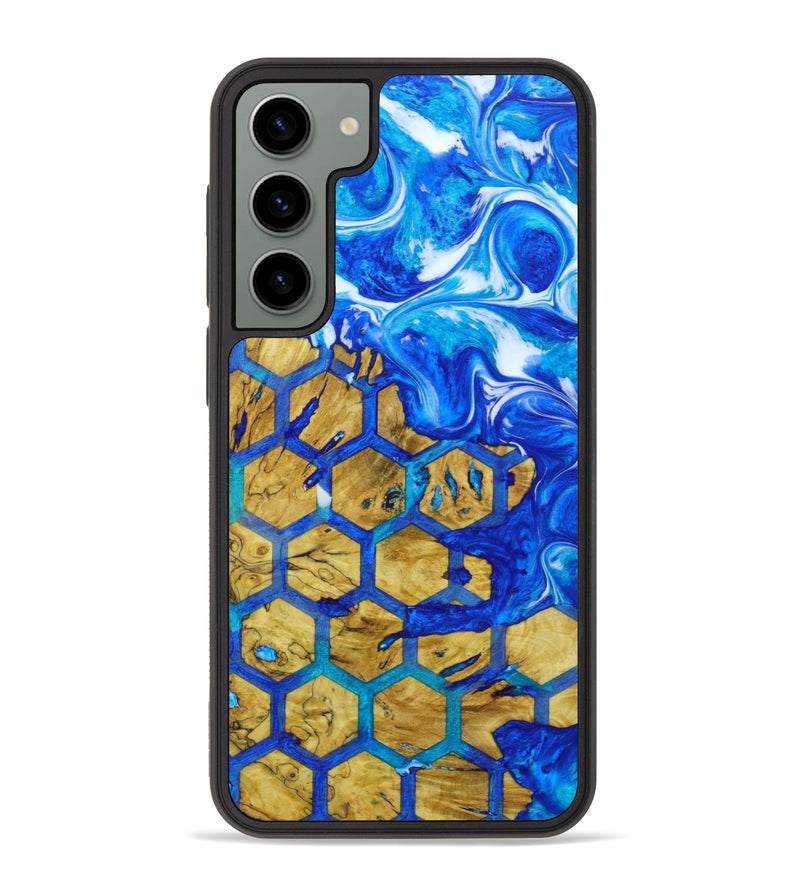 Galaxy S23 Plus Wood+Resin Phone Case - Hope (Pattern, 642231)