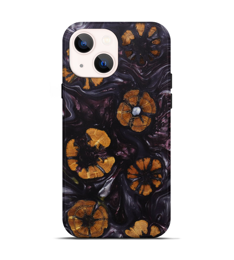 iPhone 13 Wood+Resin Live Edge Phone Case - Jad (Artist Pick, 623183)
