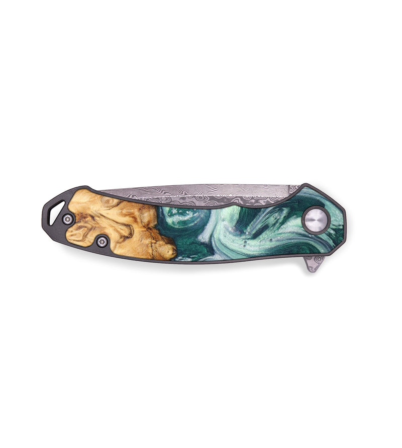 EDC Wood+Resin Pocket Knife - Tate (Artist Pick, 636542)