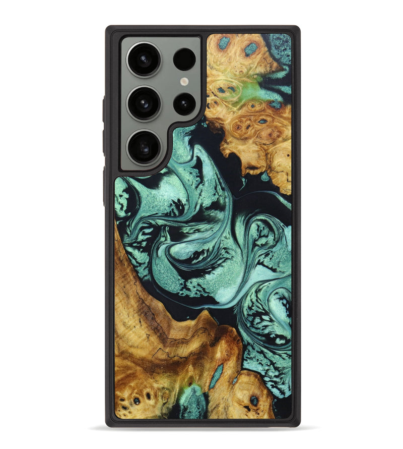 Galaxy S23 Ultra Wood+Resin Phone Case - Bettina (Artist Pick, 633920)