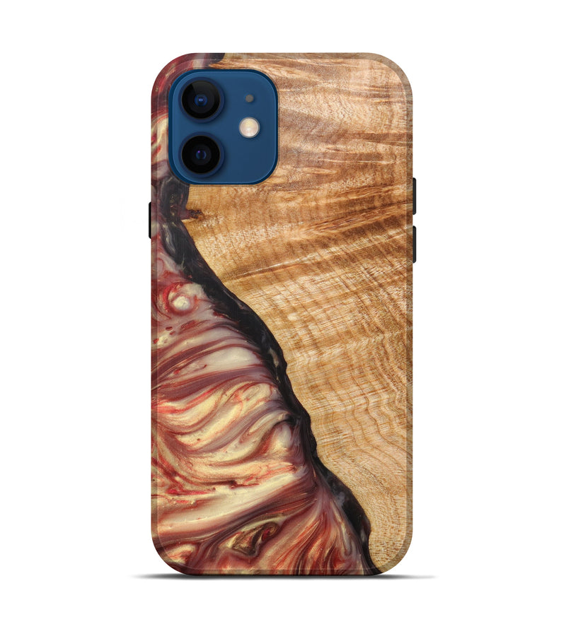 iPhone 12 Wood+Resin Live Edge Phone Case - Christen (Artist Pick, 616672)