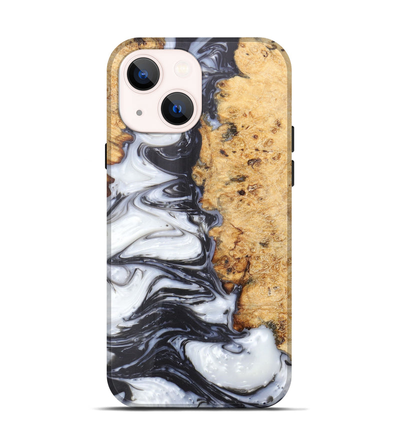 iPhone 14 Wood+Resin Live Edge Phone Case - Aubrie (Artist Pick, 611172)