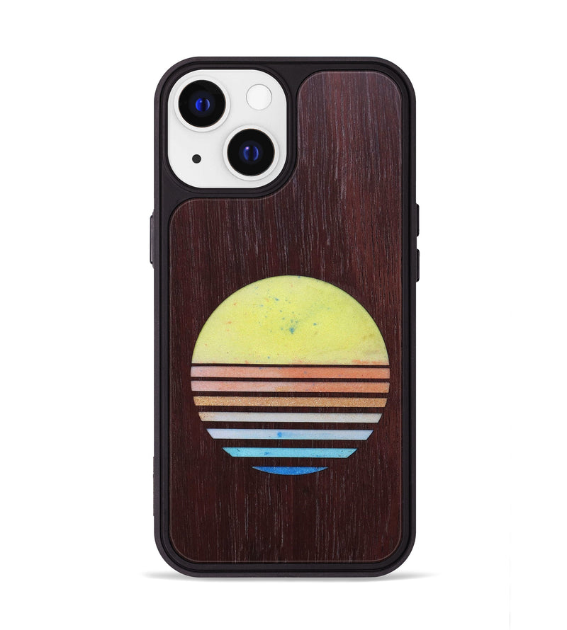 iPhone 13 Wood+Resin Phone Case - Lindsay (Retro, 634769)