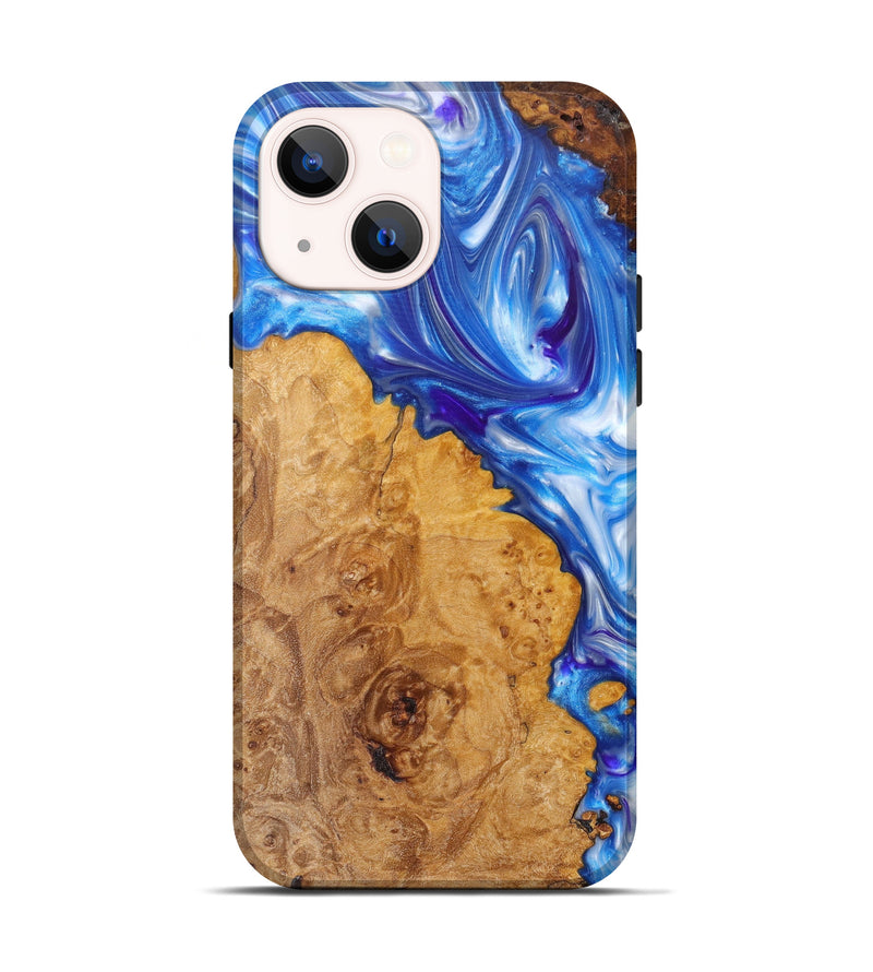 iPhone 13 Wood+Resin Live Edge Phone Case - Nettie (Artist Pick, 616948)