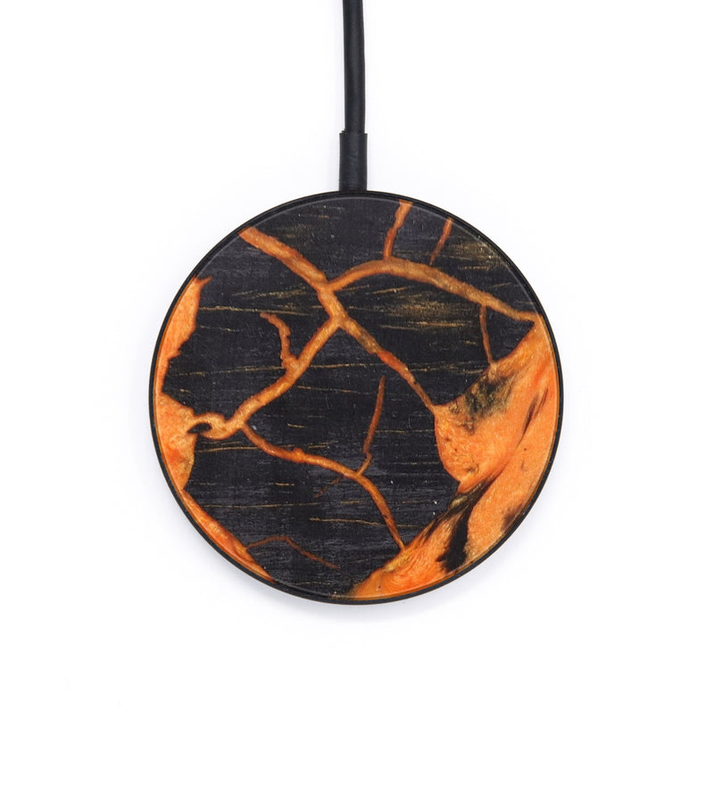 Circle Wood+Resin Wireless Charger - Zola (Lava, 625117)
