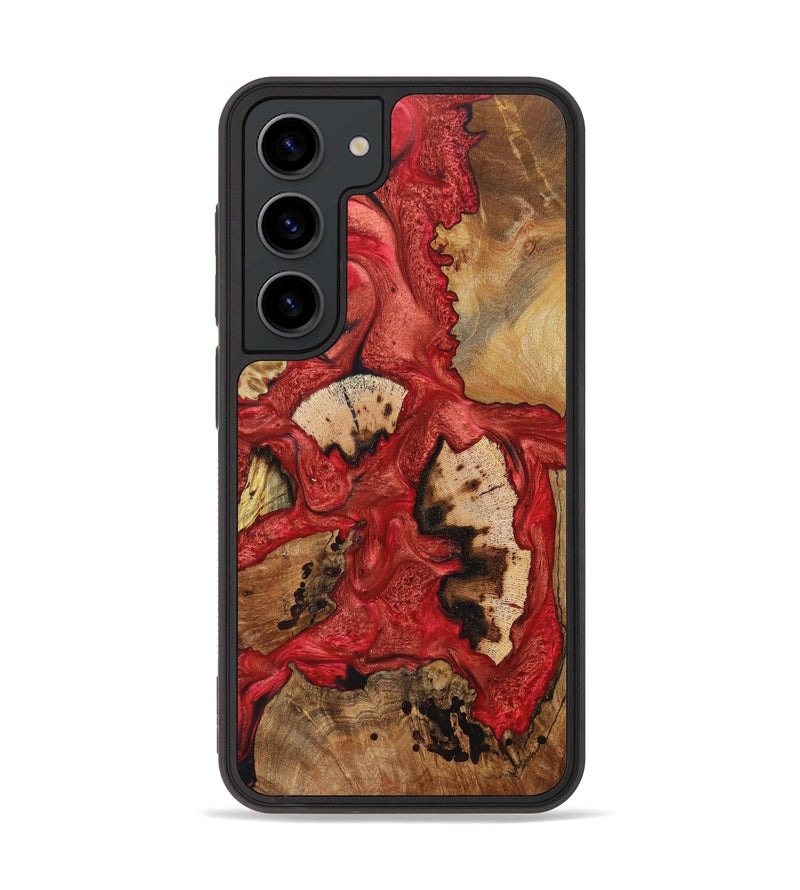 Galaxy S23 Wood+Resin Phone Case - Mitchell (Mosaic, 630658)